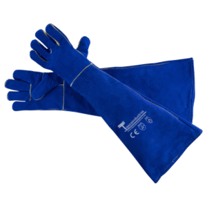23.6 Inch Long Sleeves Leather Welding Gloves, Heat Resistant (IT-104)
