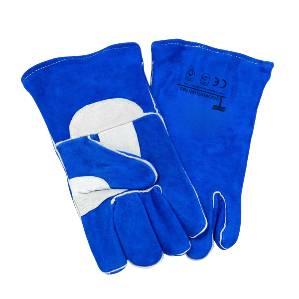 Welding gloves (Natural cow leather) (IT-115)